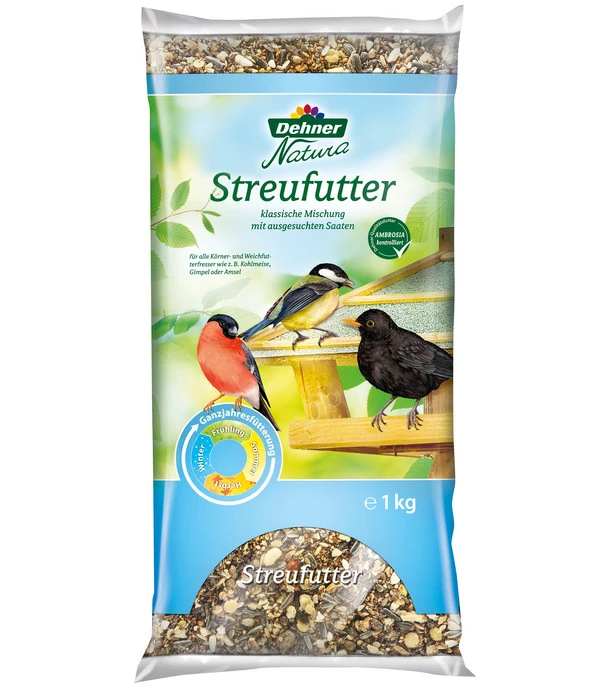 Dehner Natura Wildvogelfutter Futterbuffet Maxi, 8-teilig 4 Dehner Natura Wildvogelfutter Futterbuffet Maxi, 8-teilig – Bild 2