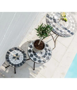 Dehner Mosaiktisch Diana 11 Dehner Mosaiktisch Diana -Garten im Freien 4209789 WE MO 002 DehnerBeistelltischDianaNeu