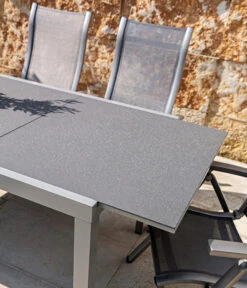 Dehner Ausziehtisch Chicago, Ca. B160-210/H74/T90 Cm -Garten im Freien 4210381 WE DE 001 DehnertischChicagoNEU