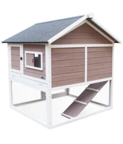 Dehner Nagerheim Happy Home Castel, Braun, Ca. B106/H108/T103 Cm -Garten im Freien 4261574 WE DE 006 Dehner HappyHomeNagerheimCastel