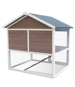 Dehner Nagerheim Happy Home Castel, Braun, Ca. B106/H108/T103 Cm -Garten im Freien 4261574 WE FS 004 DehnerHappyHomeNagerheimCastel