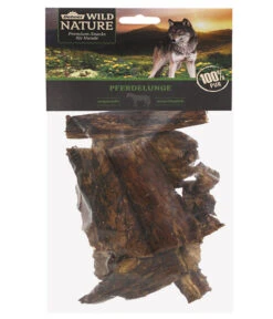 Dehner Wild Nature Hundesnack Pferdelunge, 100 G