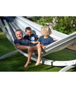La Siesta Kingsize-Hängematte Brisa, 400 X 180 Cm 9 La Siesta Kingsize-Hängematte Brisa, 400 X 180 Cm -Garten im Freien 4314357 WE MO 001 LaSiestaHaengematteSeaSalt