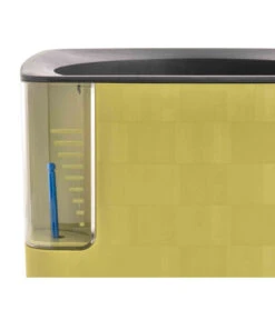 Dehner Kunststoff-Topf Mona, Eckig, Ca. B14/H14/T14 Cm -Garten im Freien 4320735 PR DE 002 KunststofftopfMonaGruen