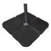 Doppler Beschwerplatten Für Schirme, 4er-Set -Garten im Freien 4332227 WE FS 001 dopplerBeschwerplattefuellbar20kgKreuz