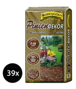 Ziegler Bodengold Piniendekor, 7-15 Mm, 39 X 60 Liter