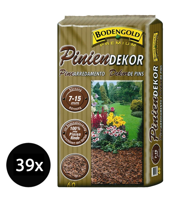 Ziegler Bodengold Piniendekor, 7-15 Mm, 39 X 60 Liter 3 Ziegler Bodengold Piniendekor, 7-15 Mm, 39 X 60 Liter