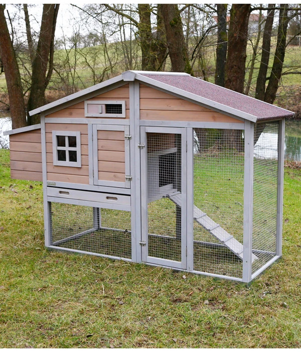 KERBL Hühnerstall Bonny, Ca. B181/H118/T65 Cm 4 KERBL Hühnerstall Bonny, Ca. B181/H118/T65 Cm – Bild 2