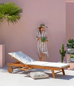 Dehner Rollliege Ravenna, Ca. B70/H89/T200 Cm 16 Dehner Rollliege Ravenna, Ca. B70/H89/T200 Cm -Garten im Freien 4407086 WE MO 001 RollliegeRavennaNEU