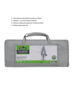 Dehner Abdeckhaube Für Ampelschirme, Grau, Ca. B60/H240 Cm 6 Dehner Abdeckhaube Für Ampelschirme, Grau, Ca. B60/H240 Cm -Garten im Freien 4410916 WE IG 001 ADHFUERAMPELSCHIRME