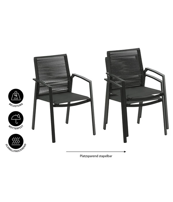 Dehner Stapelstuhl Monaco 6 Dehner Stapelstuhl Monaco – Bild 4