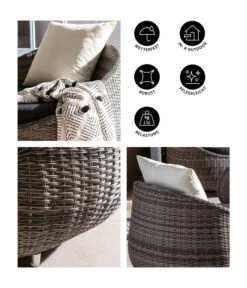 Dehner Geflechtsessel Avani -Garten im Freien 4418786 WE IG 001 SesselAvaniEinzeln