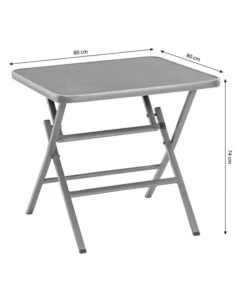Dehner Klapptisch Chicago, Eckig -Garten im Freien 4422382 WE BG 001 DehnerKlapptischChicagoeckig80x80cmNEU
