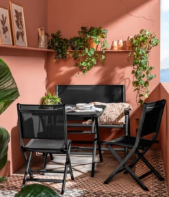 Dehner Klappstuhl Chicago -Garten im Freien 4422382 WE MO 001 BalkongruppeChicago