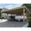 Weka Doppelcarport 609 -Garten im Freien 4466025 WE FS 001 WekaCarport609