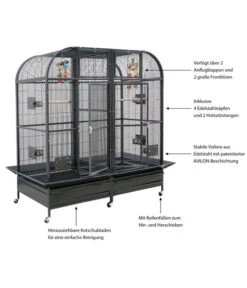 Montana Vogelvoliere Palace II, Antik -Garten im Freien 4482956 WE IG 003 VolierePalaceIiFuerVoegelPlatinumPalaceIiAntik