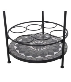 Siena Garden Mosaikbeistelltisch Como, Ca. Ø41/H74 Cm -Garten im Freien 4498788 WE DE 002 BeistelltischComo42cm
