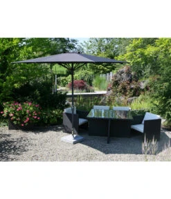 Schneider Classics Sonnenschirm Korsika, Rund, Ca. Ø320 Cm -Garten im Freien 5112081 BildM 001 SchneiderSchirmKorsikaSchirmKorsika320Braun
