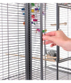 Montana Vogelvoliere Madeira Double, Antik, Ca. B165/H155/T54 Cm -Garten im Freien 5187554 WE D 003 VogelvoliereMadeiraDoubleAntik