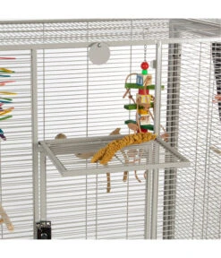 Montana Vogelvoliere Madeira Double, Plantinum -Garten im Freien 5187562 WE D 001 PPVoliereNewMadeiraDoublePlatinum