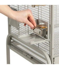 Montana Vogelvoliere Madeira Double, Plantinum -Garten im Freien 5187562 WE D 005 PPVoliereNewMadeiraDoublePlatinum