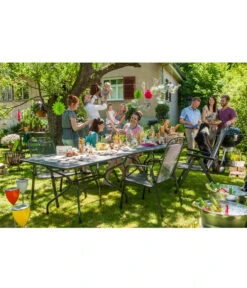 MWH Metall-Gartensessel Savoy -Garten im Freien 5312046 WE FS 001 StapelsesselSavoy