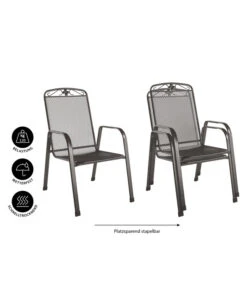 MWH Metall-Gartensessel Savoy -Garten im Freien 5312046 WE IG 001 MWHMetallGartensesselSavoyneu