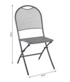 MWH Klappstuhl Cafe Latte -Garten im Freien 5312111 WE BG 001 MwhKlappstuhlCafeLateKlappstuhlCafeLateEGrau