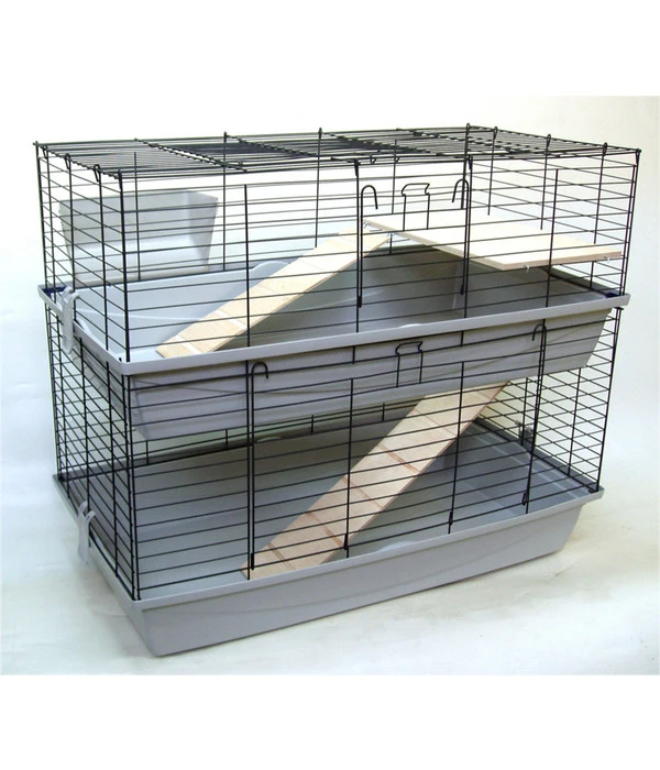 Skyline Nagerheim Sky XXL, Doppelstöckig, Ca. B119/H96/T59 Cm 3 Skyline Nagerheim Sky XXL, Doppelstöckig, Ca. B119/H96/T59 Cm