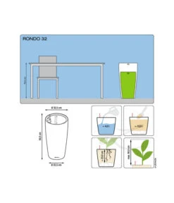 LECHUZA® RONDO, All-in-One-Set 14 LECHUZA® RONDO, All-in-One-Set -Garten im Freien 5473616 5478227 3272812 5186838 5186804 5186788 WE DE 001 RondoPremium32