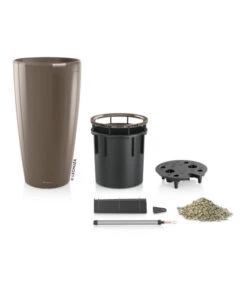 LECHUZA® RONDO, All-in-One-Set 10 LECHUZA® RONDO, All-in-One-Set -Garten im Freien 5473616 BildFS 002 Rondo32TaupeLechuza