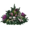 Grabbukett, Dreieckig, Pink, Ca. B70/H40/T40 Cm -Garten im Freien 6018717 WE FS 001 GrabbukettWIOnlineAllerheiligen2023 gleich