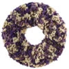 Dehner Kranz Statice, Lila/weiß, Ca. Ø40 Cm -Garten im Freien 6273882 WE FS 001 KranzStaticeMix40cm