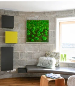 StyleGREEN Bild Aus Wald- Und Kugelmoos Im Verlauf, Ca. B80/H80/T7 Cm 8 StyleGREEN Bild Aus Wald- Und Kugelmoos Im Verlauf, Ca. B80/H80/T7 Cm -Garten im Freien 6429807 WE MO 001 Wald KugelmoosbildVerlauf80x80cm