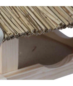 Siena Garden Vogelhaus Steinkauz, Braun, Ca. B46/H21/T43 Cm -Garten im Freien 6601512 WE DE 002 GautzschVogelhausSteinkauz