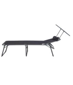 Siena Garden Campingliege Premium, Anthrazit, Ca. B69/H43/T200 Cm -Garten im Freien 6603047 WE FS 004 SienaGardenCampingliegePremiumAnthrazit