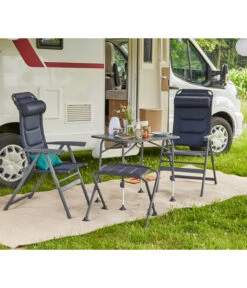 Siena Garden Campingsessel Premium XL, Blau -Garten im Freien 6603054 WE MO 001 SienaGardenCampingsesselPremiumXLBlau