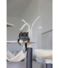 KERBL Kratzbaum Creativ Adventure, Beige, Ca. B140/H150/T50 Cm -Garten im Freien 6603278 WE MO 003 KratzbaumAdventure