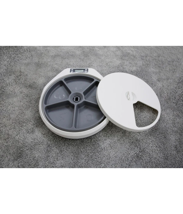 KERBL Futterautomat, Weiß, Ca. B36/H5/T33 Cm 4 KERBL Futterautomat, Weiß, Ca. B36/H5/T33 Cm – Bild 2