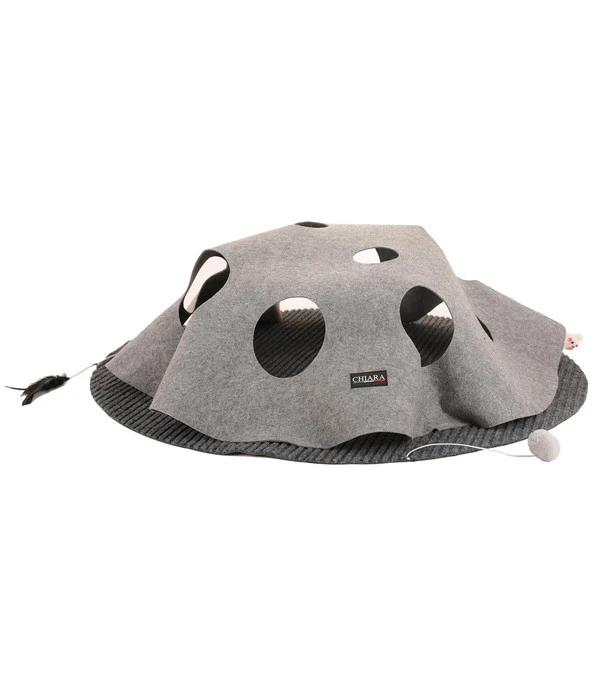 CHIARA® Katzenspielzeug Kratzteppich CatMoon, Ca. Ø112 Cm 3 CHIARA® Katzenspielzeug Kratzteppich CatMoon, Ca. Ø112 Cm