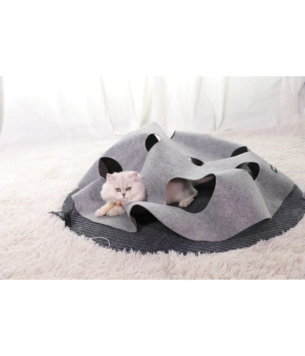 CHIARA® Katzenspielzeug Kratzteppich CatMoon, Ca. Ø112 Cm 6 CHIARA® Katzenspielzeug Kratzteppich CatMoon, Ca. Ø112 Cm – Bild 4