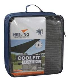 Nesling Sonnensegel Coolfit, Dreieckig, Ca. B400/T570 Cm -Garten im Freien 6605729 WE DE 001 NeslingSonnensegelCoolfit400x570grau