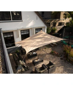 Nesling Sonnensegel Coolfit, Quadratisch, Ca. B360/T360 Cm -Garten im Freien 6605851 WE MO 003 NeslingSonnensegelCoolfit360x360Sand