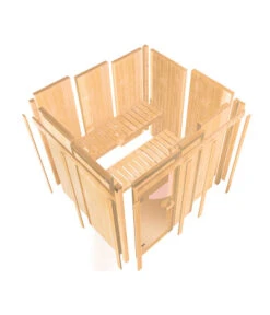 Wolff Finnhaus Innensauna De Luxe Xena, Ca. B246/H202/T210 Cm -Garten im Freien 6618862 WE DE 008 FinnhausInnensaunadeluxeXena