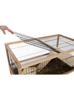 Skyline Nagerkäfig Hoppelgarden 120, Ca. B120/H70/T71,4 Cm -Garten im Freien 6649990 WE DE 001 SkyNHHoppelgarden120