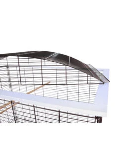 Skyline Vogelkäfig Loretto XXL, Ca. B118/H175/T75 Cm -Garten im Freien 6650121 WE DE 006 SkyVHLorettoXXLSchwarzWeiss