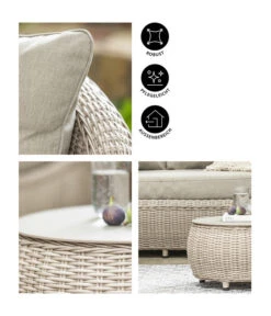 Dehner Lounge Bari, 2-teilig 17 Dehner Lounge Bari, 2-teilig -Garten im Freien 6657381 WE IG 001 DehnerLoungeBari2teilig