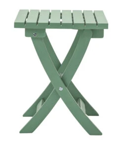 Dehner Klapphocker Stavanger, Ca. B45/H45/T42,6 Cm -Garten im Freien 6666507 WE FS 002 KlapphockerStavangerGruen