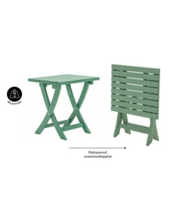 Dehner Klapphocker Stavanger, Ca. B45/H45/T42,6 Cm -Garten im Freien 6666507 WE IG 001 KlapphockerStavangerGruen