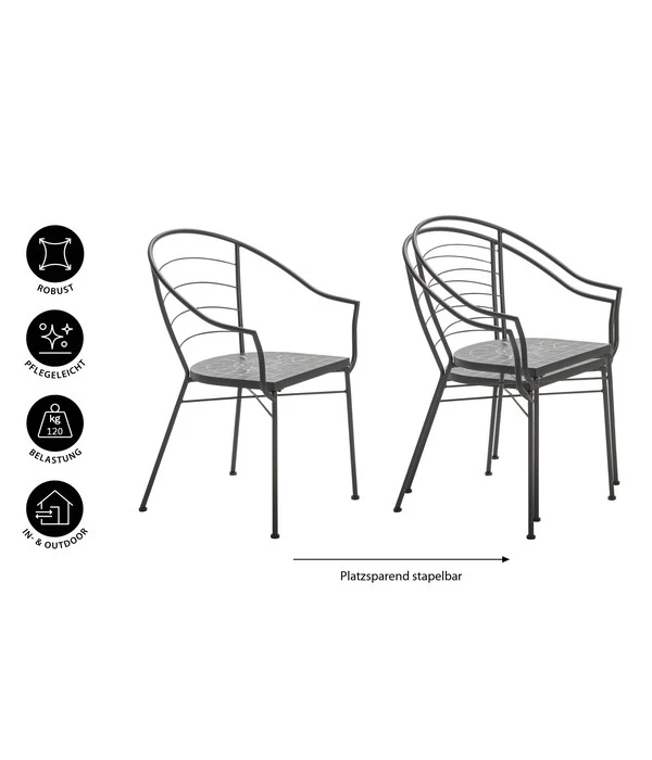 Dehner Mosaiksessel Madeleine 6 Dehner Mosaiksessel Madeleine – Bild 4